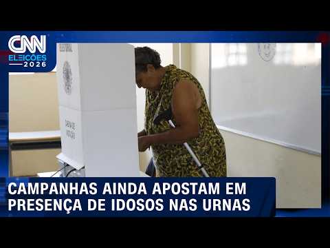 Eleições: campanhas ainda apostam em presença de idosos nas urnas | CNN AGORA