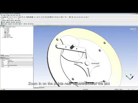 MBD for ANSYS 17 Tutorial - Geneva Wheel Part 2 (Load Transfer and Structure Analysis)