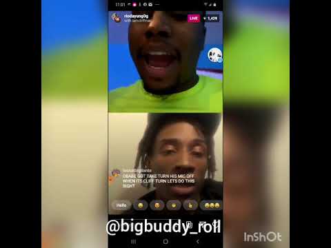 louie ray vs cliff mac song for song IG live battle who's the king of flint part2