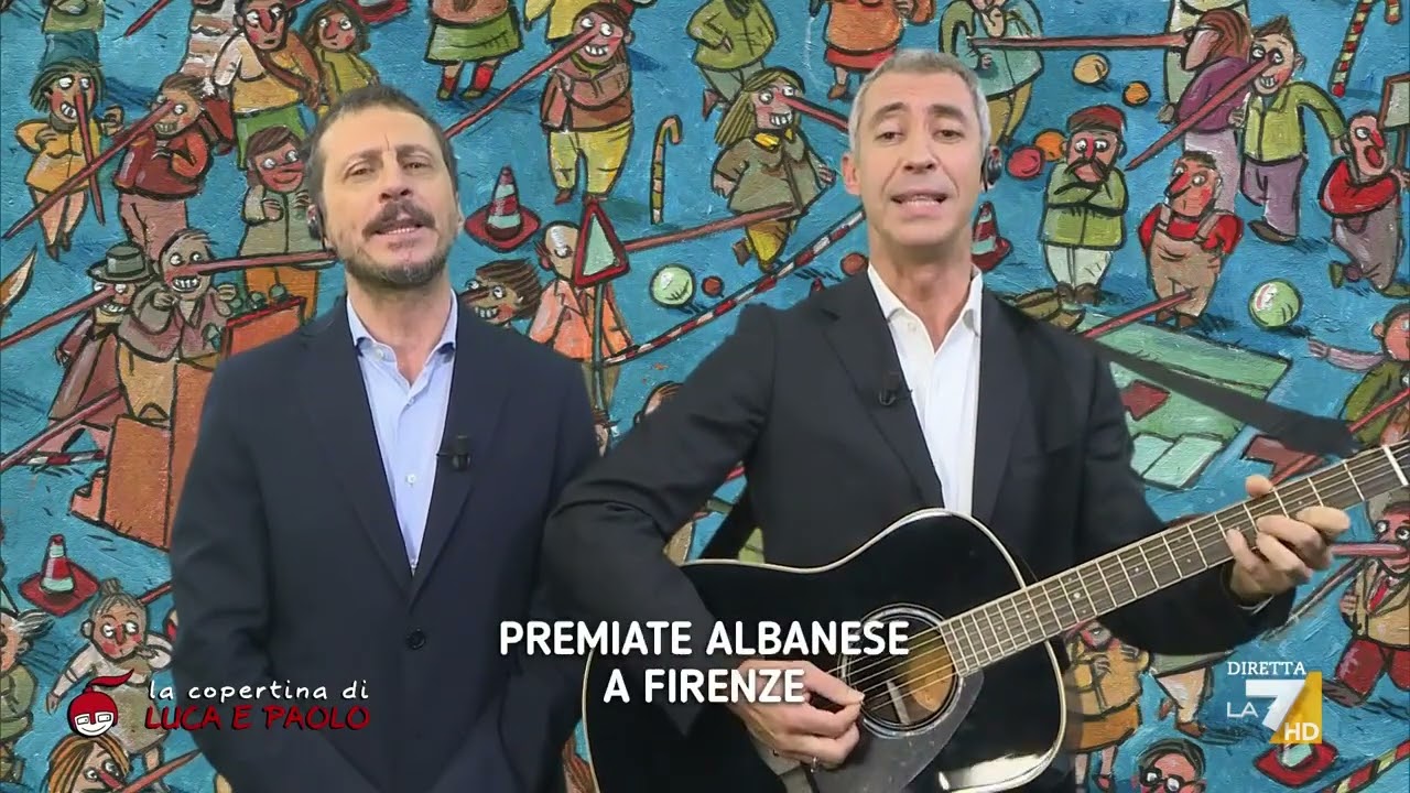 La canzone di Luca e Paolo: "Premiate Albanese a Firenze"