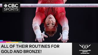 Extended gymnastics highlights of Ellie Black and Lia-Monica Fontaine in women's all-around on Day 3