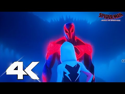 Spider-Man 2099 & Spider-Gwen Vs Vulture | Fight Scene | Spider-Man Across the Spider-Verse | HD