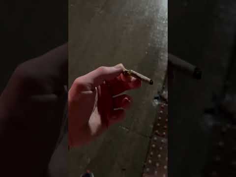 Trying To Smoke A Wet Cigarette #shorts #youtubeshorts