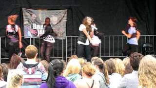 Brianna James performing You Go Girl at Darien Lake Theme Park