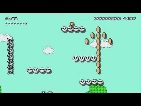 Don't look down by Klaess - Super Mario Maker - No Commentary 1bn