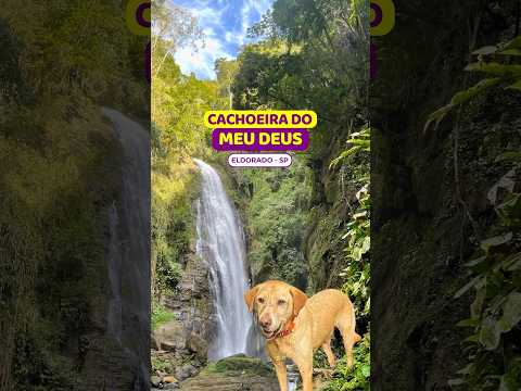 😱ÚNICA em Eldorado #cachoeiradomeudeus