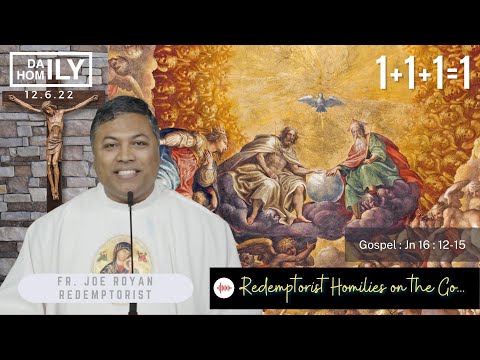 Homily on the Sunday of the Most Holy Trinity- 1+1+1=1 - Fr. Joseph Royan CSsR