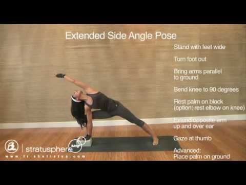Stratusphere Yoga DVD - Extended Side Angle Pose