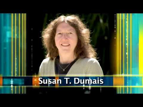 ACM Athena Award 2014-2015 - Susan T. Dumais