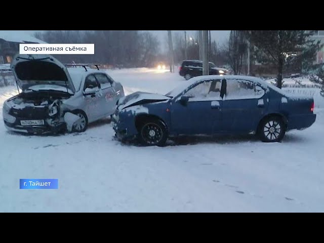 В Тайшете нетрезвый водитель врезался в учебную машину