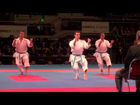 EGYPT Male Team Kata Final   2014 World Karate Championships youtube original