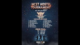 First ever NCET Hostel Tournament .