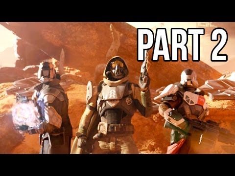 Destiny Gameplay Walkthrough - Alpha Part 2 (PS4/XB1 1080p HD)