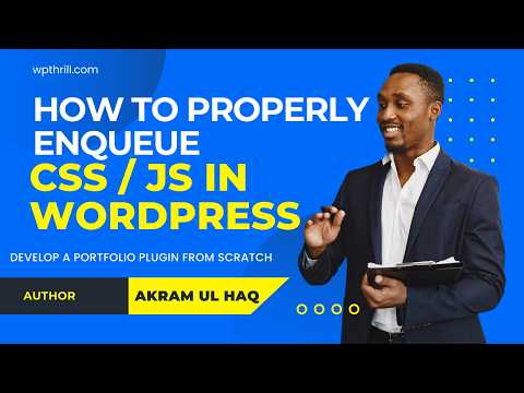 How To Properly Enqueue Css Javascript In Wordpress Plugin