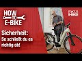 NEUE REIHE |  HOW TO E-BIKE: So schließt du dein E-Bike richtig ab/an!