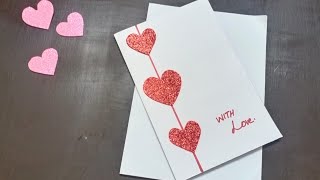 DIY Valentine's Day greeting card | Easy and Beautiful