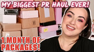 HUGE PR UNBOXING! SO MUCH NEW MAKEUP, SKINCARE & BODY CARE!