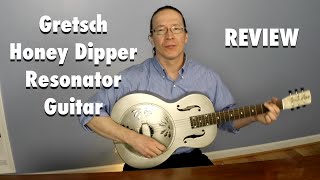 Video thumbnail for Review: Gretsch Honey Dipper Round-Neck Resonator Guitar by Kendall Giles