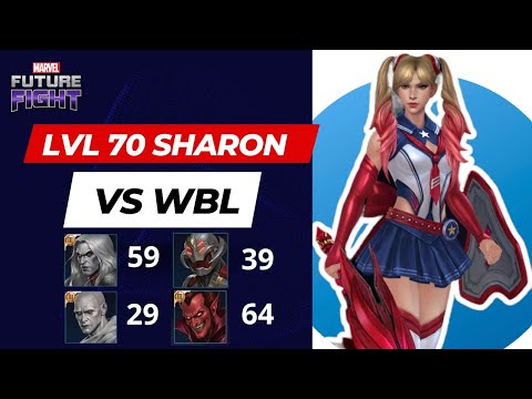 lvl 70 Sharon vs All WBL ( Amazing) HIGH STAGES 🔥CTP BEnergy  #marvel_future_fight