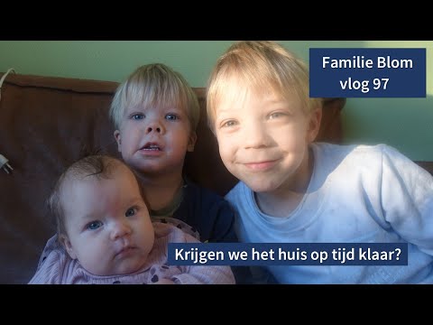 Krijgen we het huis op tijd klaar? - Familie Blom #vlog 97