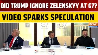 Did Donald Trump Ignore Volodymyr Zelenskyy at G7 Summit? Viral Video Sparks Speculation