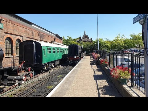 Spa Valley Railway Cab ride in Colonel Tomline 11/08/22