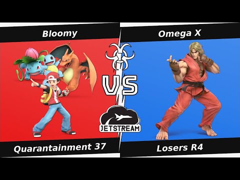 Quarantainment 37 Losers R4 - Bloomy (PKM Trainer) Vs. Omega X (Ken) Smash Ultimate - SSBU