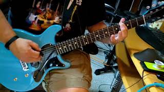 Video thumbnail for Harley Benton DC-Junior FAT LTD Ferris Blue After Mods Demo by John Pulaski