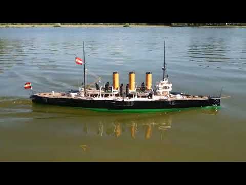 SMS Kaiser Karl VI RC Boat 1/100