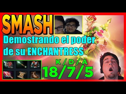 SMASH JUGANDO CON ENCHANTRESS EN RANKED 9K | ROAD TO 10K | DOTA 2