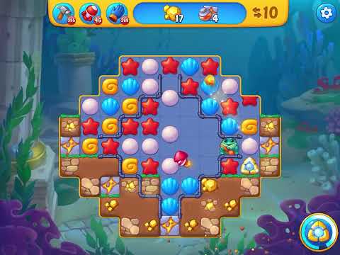 Fishdom level 6523 no boosters フィッシュダム ノーマル [Friend's]