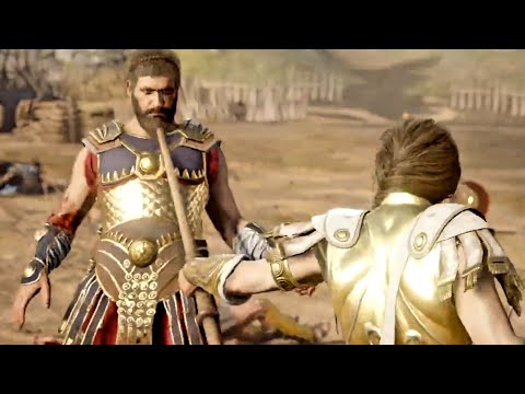 Assassin's Creed Odyssey PL / Kassandra kills Brasidas / Kassandra zabija Brazydasa