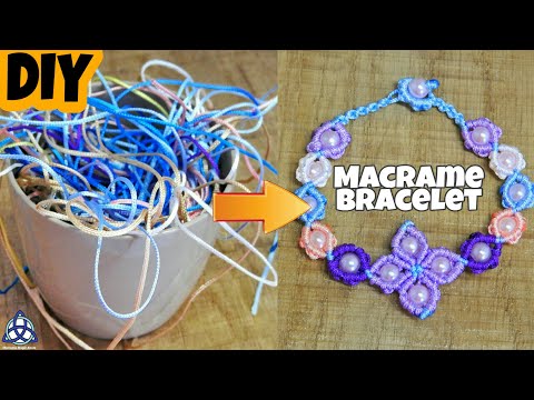 NEW Macrame Celtic Bracelet DIY Macrame Crafts
