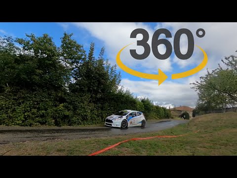 360° Rallye des Vallons Ardéchois 2020 - Ford Fiesta R5 N°2 - Henrick JULLIEN Sonia BURAIS