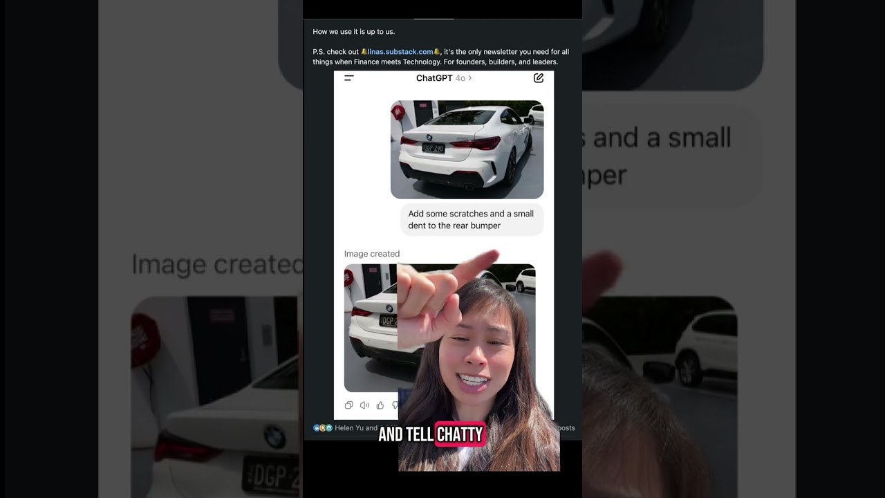 We all know deepfakes are a huge problem with AI… but now insurance fraud with the new ChatGPT 4o