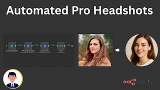 n8n AI Automation : Transform Selfies into LinkedIn Headshots using OpenAI GPT-Image-1
