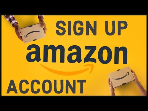 Part of a video titled How to Create/Open Amazon Account? Amazon.com Sign Up ...