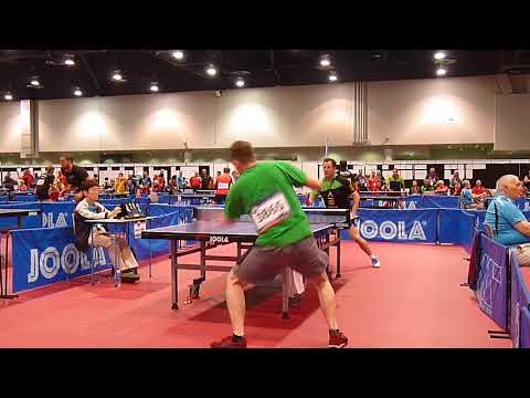 Barney Reed (USA) v Klaus Hummel (GER) Game 3: WVC 2018