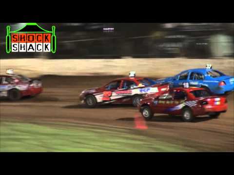 Modified Sedans - Heat 28 - Queensland Title - Kingaroy Speedway - 06.04.2013