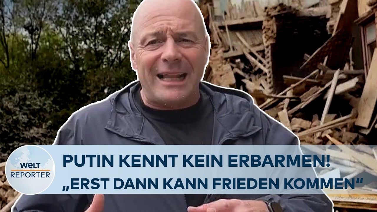 UKRAINE-KRIEG: Putin kennt kein Erbarmen! Wanner schockiert! "Erst dann kann Frieden kommen!"