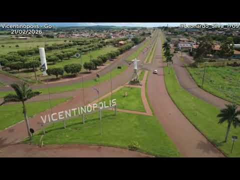 Vicentinópolis-GO com DJI Mini 4K