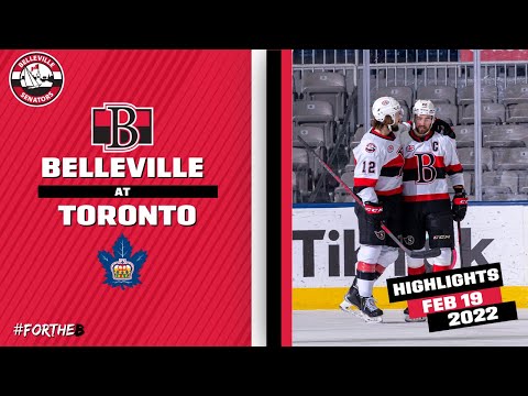 HIGHLIGHTS: Belleville Senators - 5 at Toronto Marlies - 4 (OT)