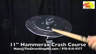 Video thumbnail for Hammerax Crash Course 11'' - The Drum Shop North Shore by Nate Morrison Drums