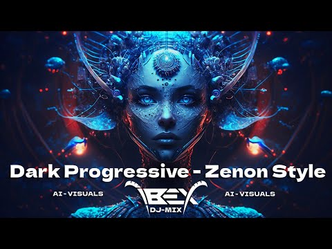 Dark Progressive - Zenon Style - DJ Mix #4 | Grouch, Xompax ✨ [AI Visuals]