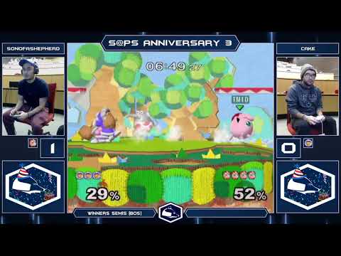 Anniversary 3 Melee Singles - SonofaShepherd (Puff) vs CAKE (Icies) - Winners Semis