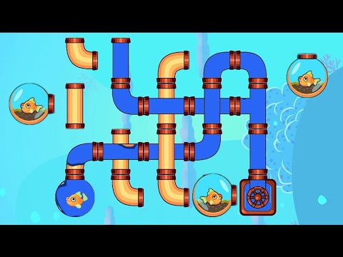 New save the fish game / New updated save  fish pull the pin mobile game / level 9879 - 9899