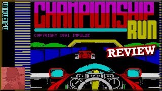 Championship Run - on the ZX Spectrum 48K !! with Commentary