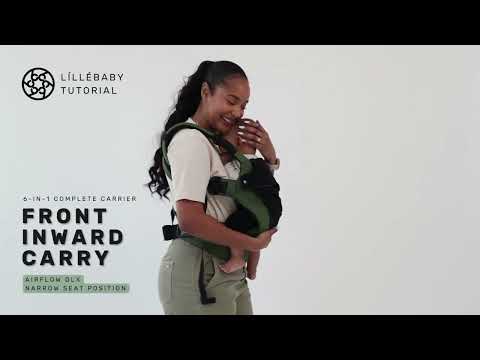 LÍLLÉbaby COMPLETE Airflow DLX Tutorial - Front Inward Carry Position