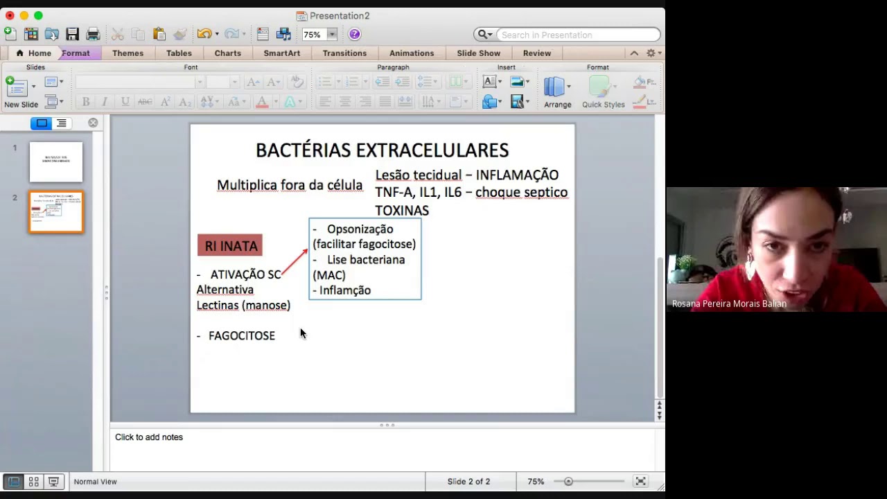 BACTERIAS EXTRACELULARES - Resposta imune