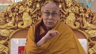 His Holiness the Dalai Lama on Buddhist concept of Interdependence on day two of the Teaching